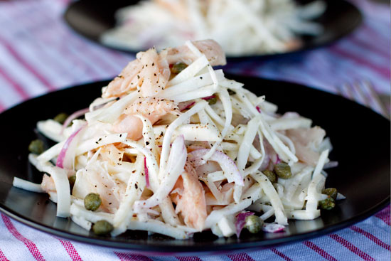 celeriac remoulade smoked trout salad recipe