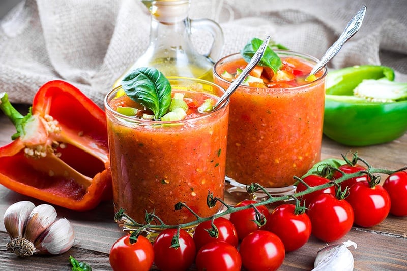 Best gazpacho soup recipe without bread