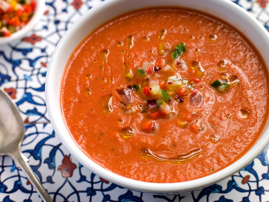 Gazpacho Soup (Gluten-Free, Paleo, Whole30, Vegan) | Irena Macri