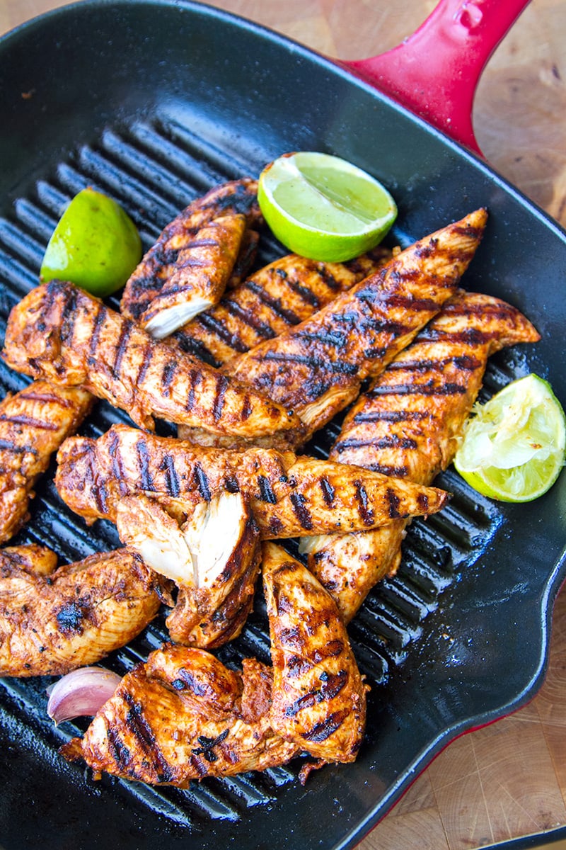 Spicy Paprika Lime Chicken Tenderloins Grilled To Perfection