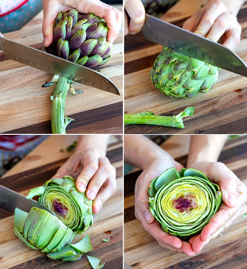 How to prepare an artichoke