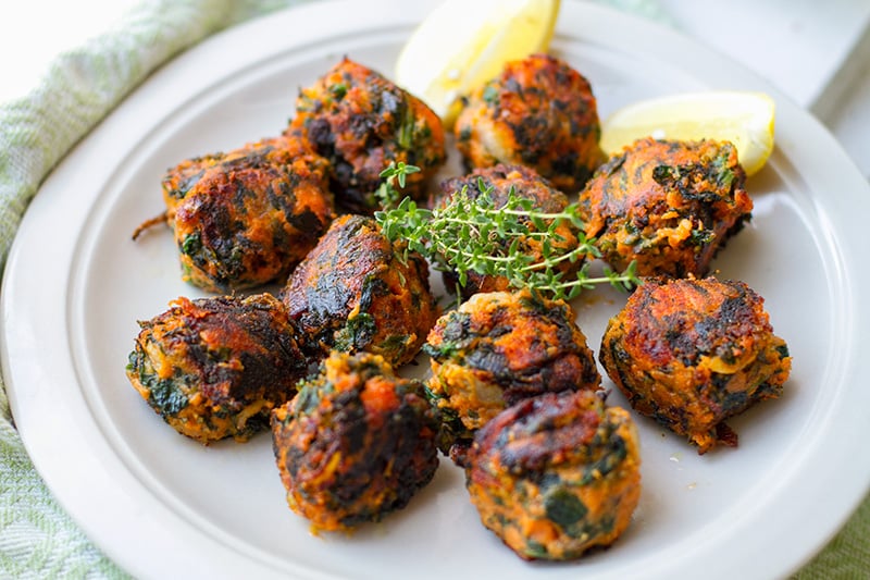 Spinach Sweet Potato Balls Irena Macri Food Fit For Life