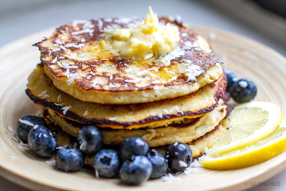 Tortitas de plátano paleo