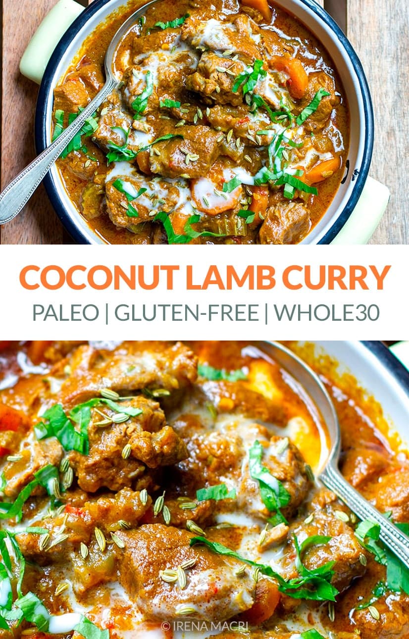 Coconut Lamb Curry (Paleo, Whole30) - Irena Macri | Food Fit For Life