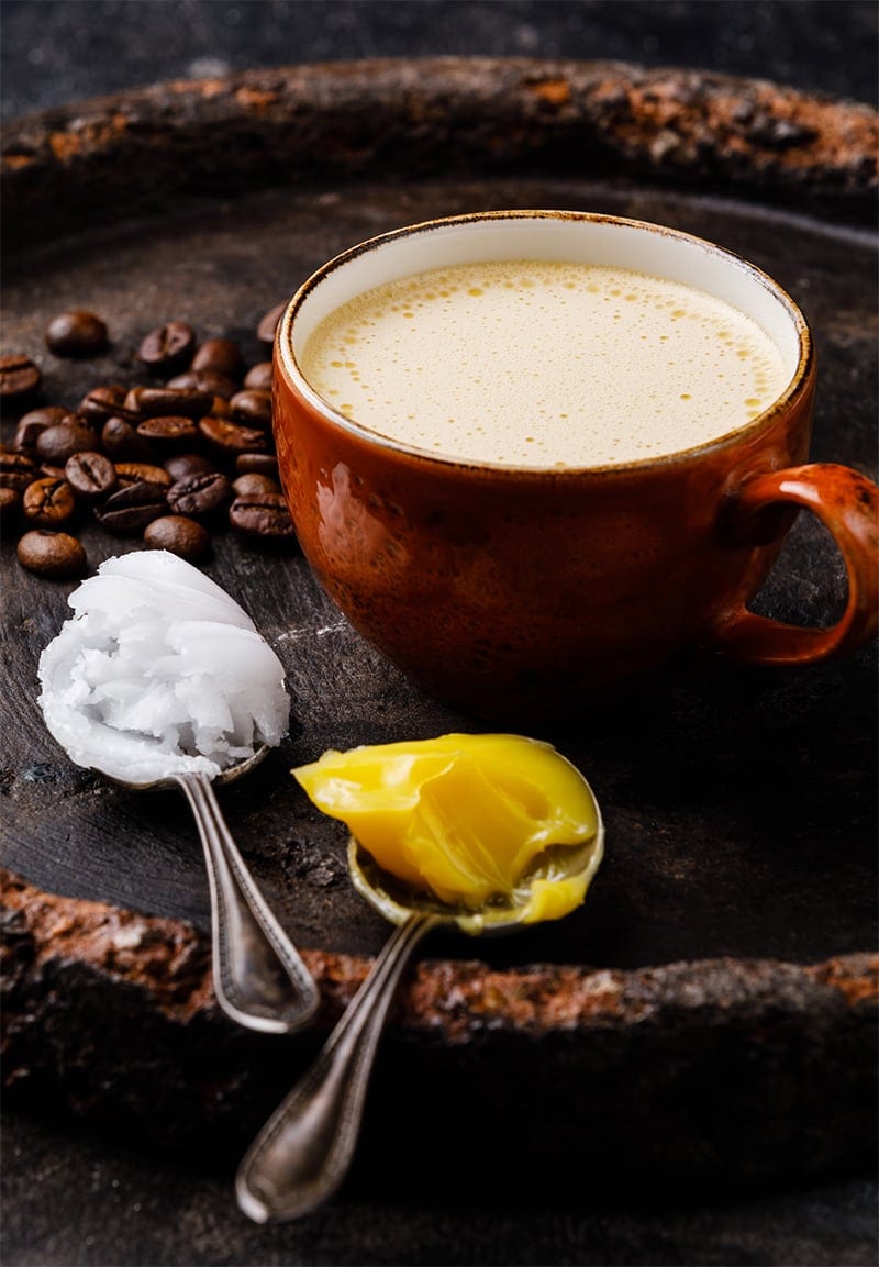 Homemade Bulletproof Coffee