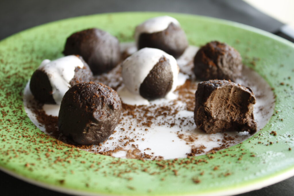 Fudgy Sweet Potato Truffles by Eat Recycle Repeat
