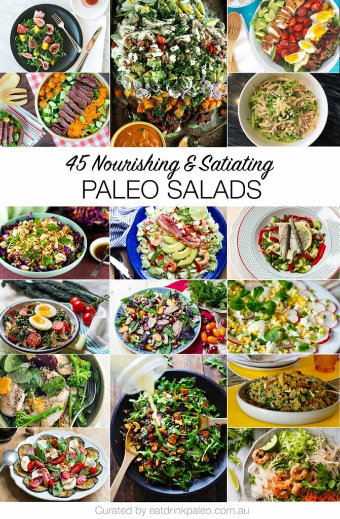 45 Nutritious & Filling Paleo Salad Recipes