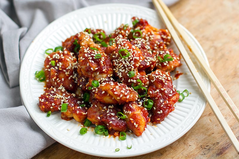 Korean spicy chicken paleo