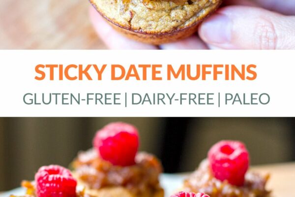 Sticky Date Muffins (Paleo, Gluten-Free)
