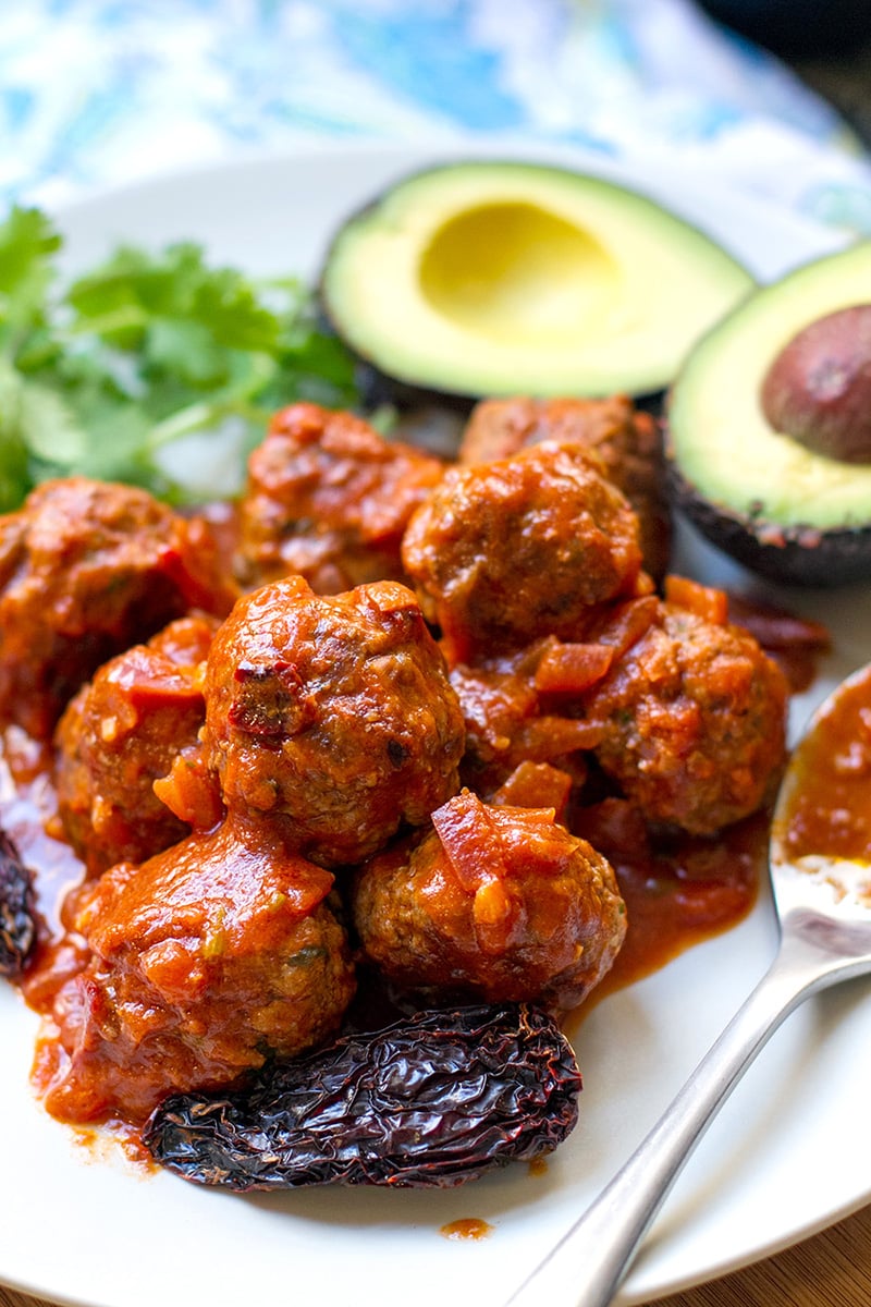 Saucy Spicy Paleo Meatballs (Albondigas) Recipe