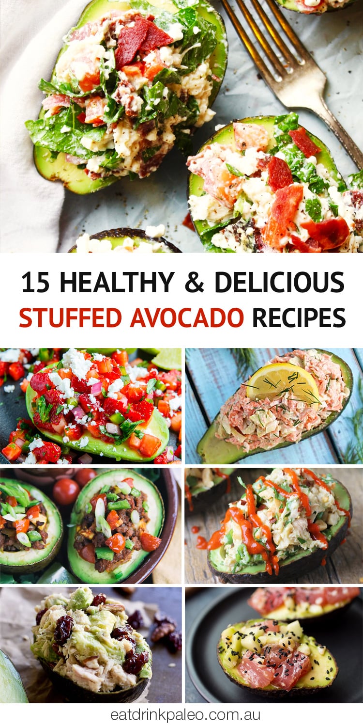 15 Healthy & Delicious Stuffed Avocado Recipes