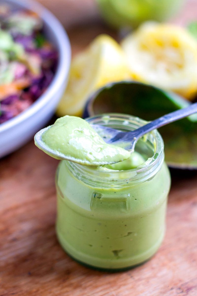 Avocado Dressing (Vegan, Paleo, Keto) - Irena Macri | Food Fit For Life