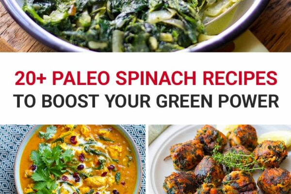 20+ Paleo Spinach Recipes To Boost Your Green Power