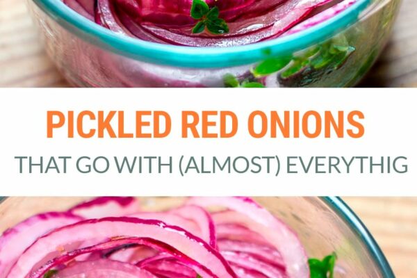Pickled Red Onions In Red Wine Vinegar