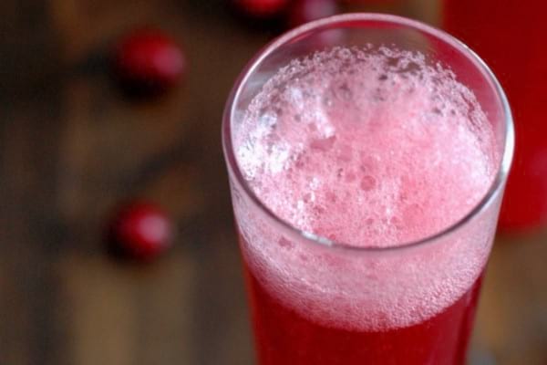 Fermented cranberry soda