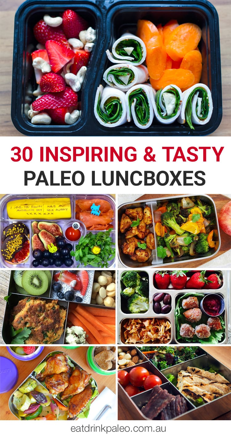 30 Inspiring & Tasty Paleo Lunchboxes