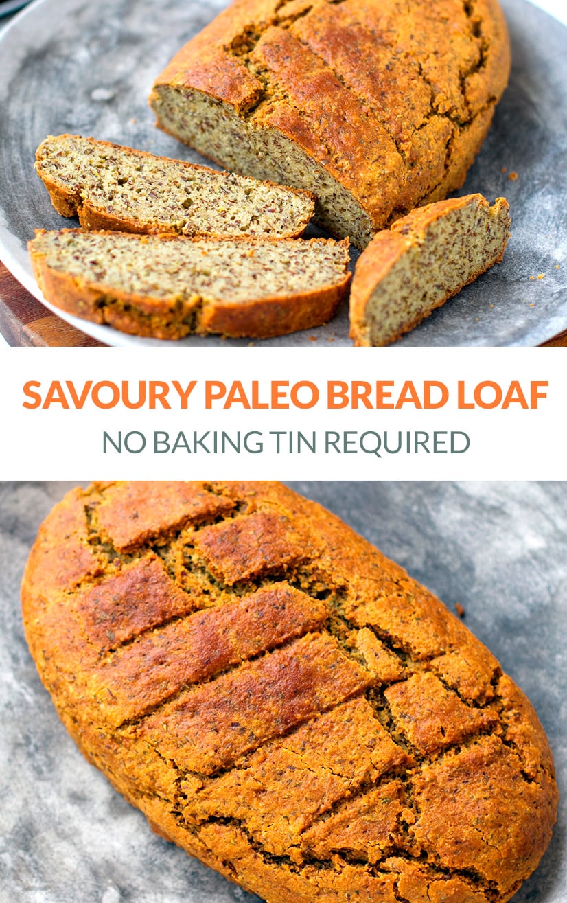 Rustic Savoury Paleo Bread Recipe