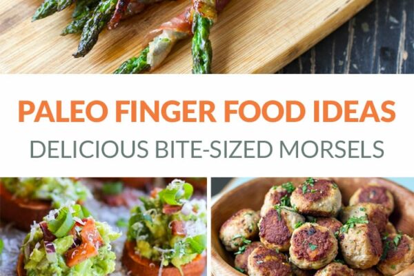 Perfect paleo finger food ideas and appetizers for game night, birthdays, New Year's eve or any other party.
