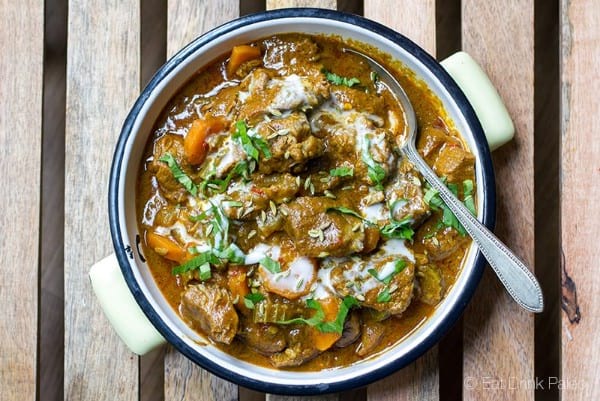 Paleo Slow Cooker Lamb Curry