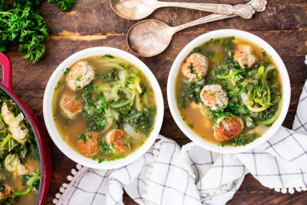 Paleo Freezer Meals - Turkey Zucchini Soup