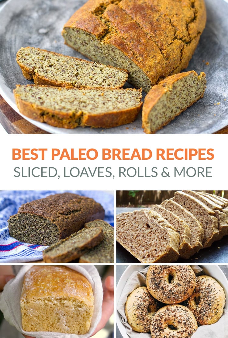 The Best Paleo Bread Recipes Including Sliced Sandwich Bread, Loaves, Rolls, Wraps & More | #paleo #grainfree #paleobread #bread #baking #paleobaking #paleorecipes #glutenfree