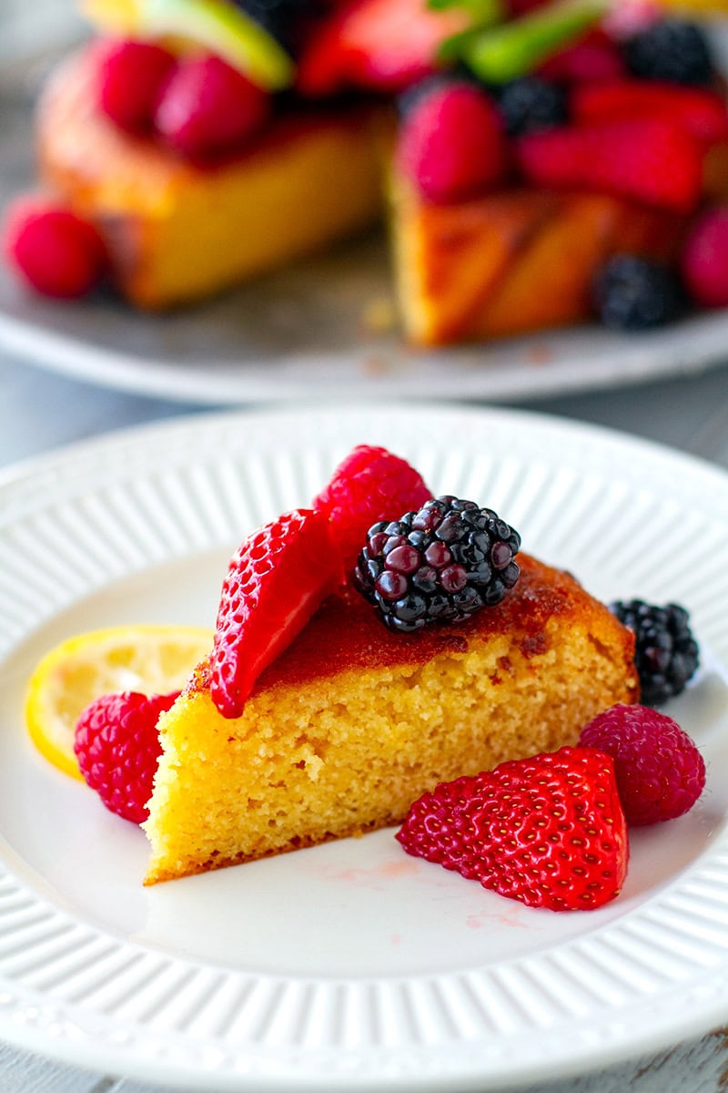 Citrus Drizzle Cake (Grain-Free, Nut-Free)