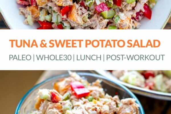 Tuna Sweet Potato Salad (Paleo, Whole30, Healthy