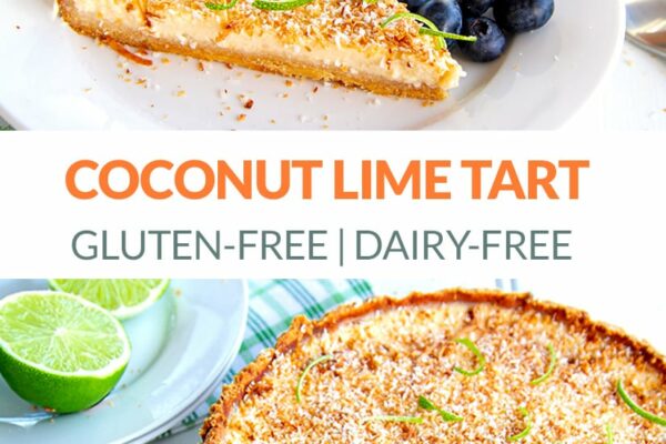 Lime & Coconut Tart (Paleo, Gluten-Free, Low-Carb)