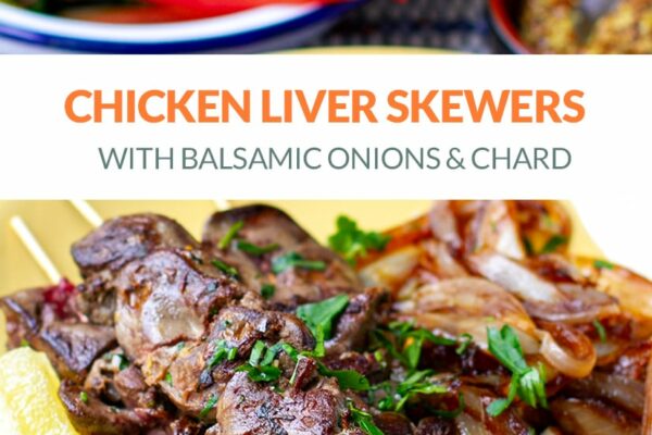 Marinated Chicken Liver Skewers