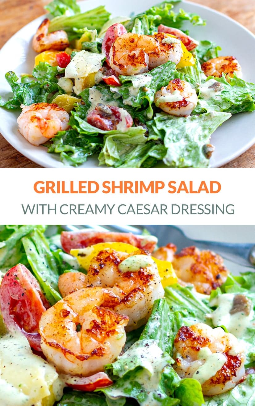 Grilled Shrimp Caesar Salad