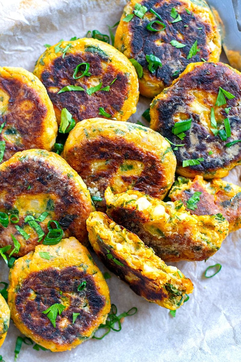 Veggie Patties With Kale & Sweet Potatoes (Gluten-Free, Paleo-Friendly)