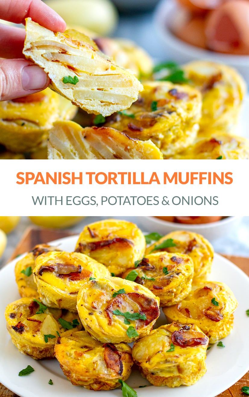 Mini Spanish Tortilla Egg Muffins
