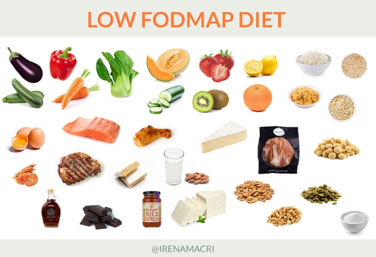 Alimentos bajos en fodmap