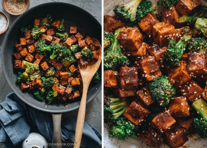 Tofu And Broccoli Stir Fry