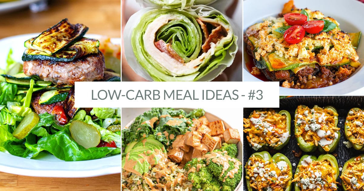 Low carb meal plan #3