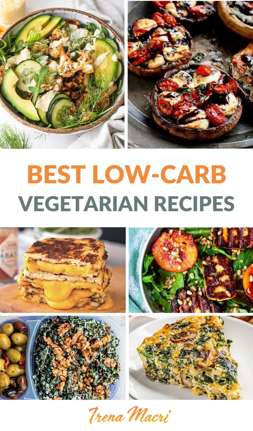 29 Low-Carb Vegetarian Recipes (Breakfast, Lunch & Dinners)