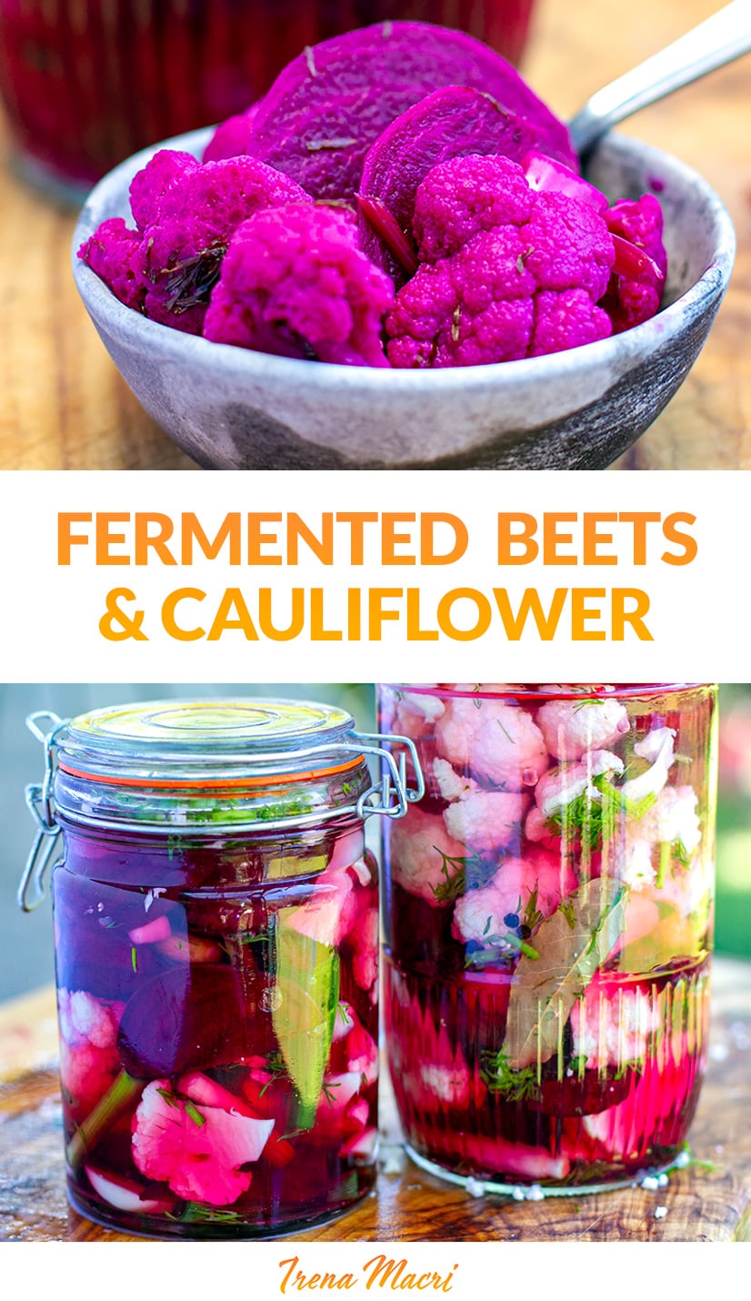 Fermented Beets & Cauliflower Recipe