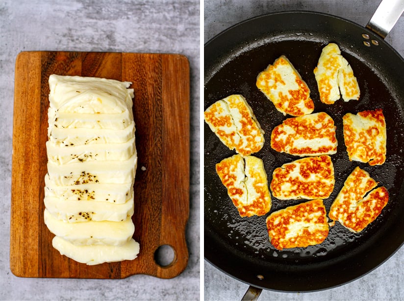 How to cook halloumi cheese