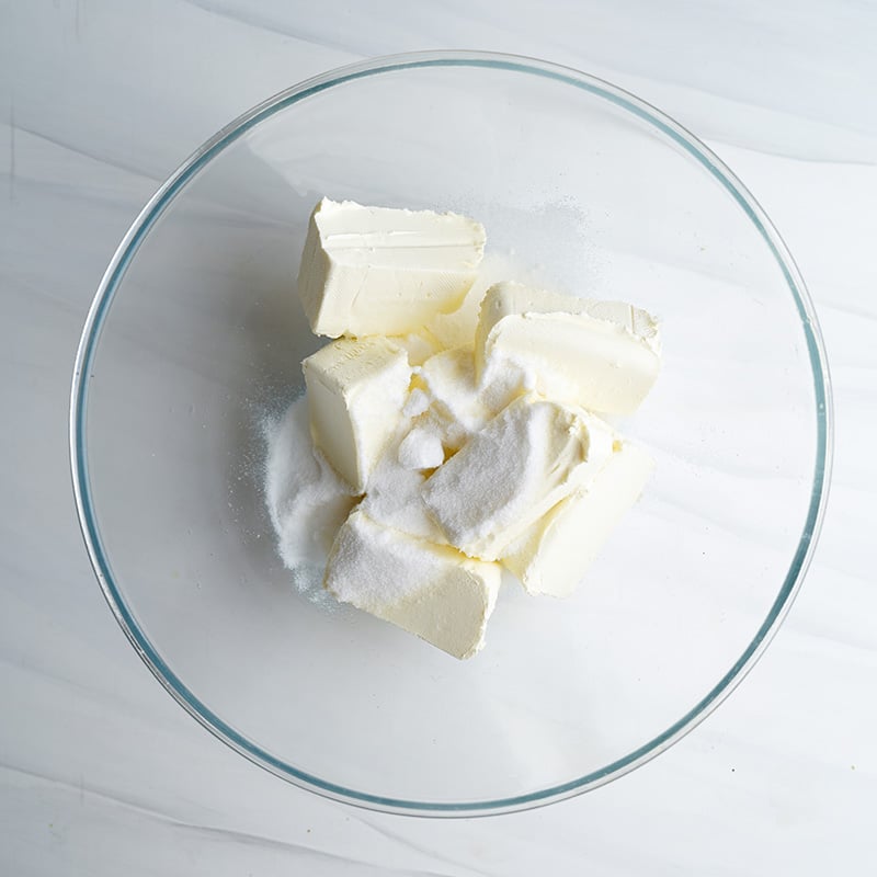 como hacer relleno de queso crema